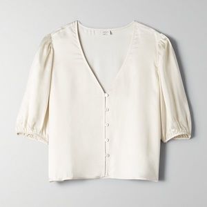 [NWT] Aritzia Wilfred Bria Blouse
